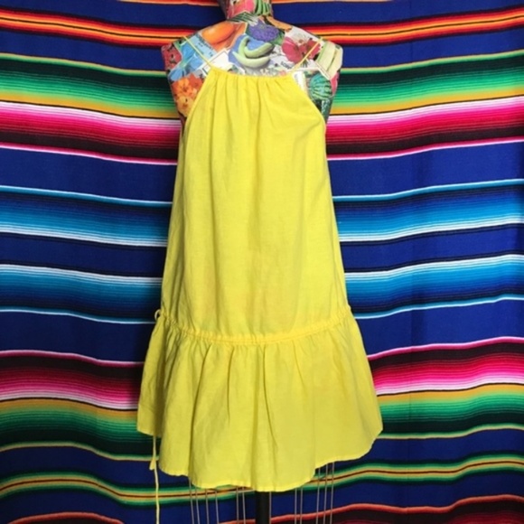 J. Crew Swim J Crew Drop Waist Drawstring Dress Cover Up Swim B